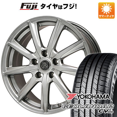 残りわずか 取付対象 送料無料 215 60r17 17インチ Brandle ブランドル E05 7j 7 00 17 Yokohama ジオランダー Cv G058 サマータイヤ ホイール4本セット 人気絶頂 Periltuocuore It