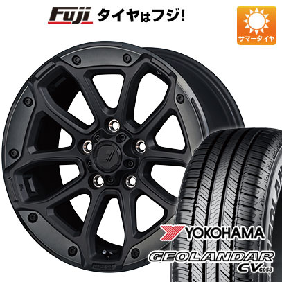 【新品】デリカD5 夏タイヤ ホイール4本セット 225/70R16 ヨコハマ ジオランダー CV G058 TUS JAPAN ジェップセン MJCR 216 7.5J 16インチ(送料無料)