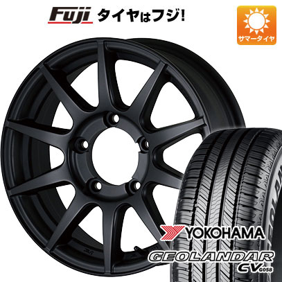 【新品】ジムニー 夏タイヤ ホイール4本セット 175/80R16 ヨコハマ ジオランダー CV G058 ドゥオール CST ZERO-1 ハイパーXJ 5.5J 16インチ(送料無料)