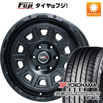 【新品】プラド/ハイラックス 夏タイヤ ホイール4本セット 265/60R18 ヨコハマ ジオランダー CV G058 レアマイスター LMG DS-10 マットブラック 8J 18インチ(送料無料)｜フジ スペシャルセレクション