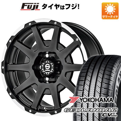 【新品】RAV4（アドベンチャー） 夏タイヤ ホイール4本セット 245/65R17 ヨコハマ ジオランダー CV G058 OZ SPARCO ダカール 7.5J 17インチ(送料無料)｜フジ スペシャルセレクション