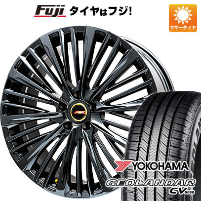 【新品国産車用5穴114.3】 夏タイヤ ホイール4本セット 235/55R20 ヨコハマ ジオランダー CV G058 プレミックス MER-X BMC 8.5J 20インチ(送料無料)