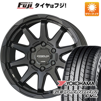 【新品】ライズ/ロッキー（ガソリン） 夏タイヤ ホイール4本セット 195/65R16 ヨコハマ ジオランダー CV G058 共豊 サーキュラー C10S 6J 16インチ(送料無料)
