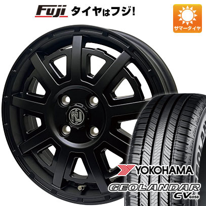 【新品 軽自動車】ハスラー デリカミニ(4WD) 夏タイヤ ホイール4本セット 165/60R15 ヨコハマ ジオランダー CV G058 リヴァイ オフロード プラスティックボム 4.5J 15インチ(送料無料)