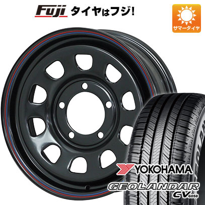【新品】ジムニーシエラ/ジムニーノマド 夏タイヤ ホイール4本セット 225/70R16 ヨコハマ ジオランダー CV G058 モリタ デイトナズ 6J 16インチ(送料無料)