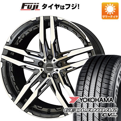【新品国産車用5穴114.3】 夏タイヤ ホイール4本セット 235/55R20 ヨコハマ ジオランダー CV G058 共豊 シャレン RG【限定】 8.5J 20インチ(送料無料) 161,250円