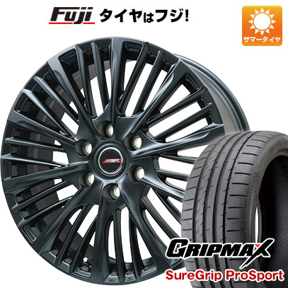 【新品国産車用5穴114.3】 夏タイヤ ホイール4本セット 245/35R21 グリップマックス シュアグリップ PRO SPORT BSW（限定2024年製） プレミックス MER-X マットブラック 8.5J 21インチ(送料無料)｜フジ スペシャルセレクション