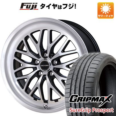 【新品国産車用5穴114.3】 夏タイヤ ホイール4本セット 215/40R18 グリップマックス シュアグリップ PRO SPORT BSW（限定） モンツァ ジェクシス GM210 7.5J 18インチ(送料無料)