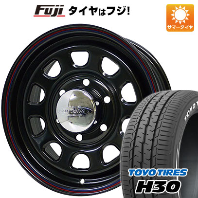 【新品】ハイエース200系 夏タイヤ ホイール4本セット 215/60R17 109/107R トーヨー H30 モリタ デイトナズ 6.5J 17インチ(送料無料)｜フジ スペシャルセレクション 91,630円