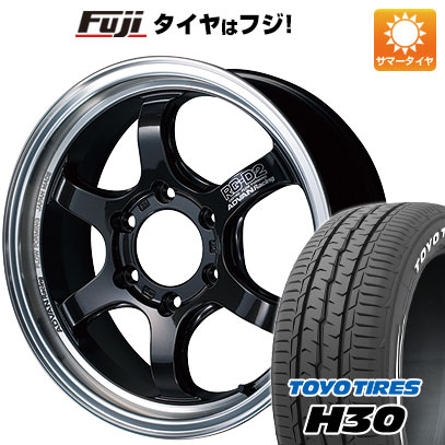 【新品】ハイエース200系 夏タイヤ ホイール4本セット 215/65R16 109/107R トーヨー H30 ヨコハマ アドバンレーシング RG-DII for HIACE 16インチ(送料無料)｜フジ スペシャルセレクション