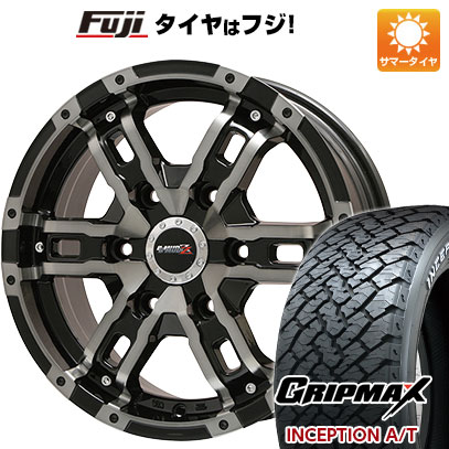 【新品】プラド 夏タイヤ ホイール4本セット 265/50R20 グリップマックス インセプション A/T RWL(限定2024年製) ビッグウエイ B-MUD Z(ブラックポリッシュ/ブラッククリア) 8.5J 20インチ(送料無料)