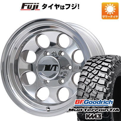 【新品国産車用6穴139.7】 夏タイヤ ホイール4本セット 31X10.5R15 BFグッドリッチ マッドテレーンT/A KM3 ミッキートンプソン クラシック3 8J 15インチ(送料無料)