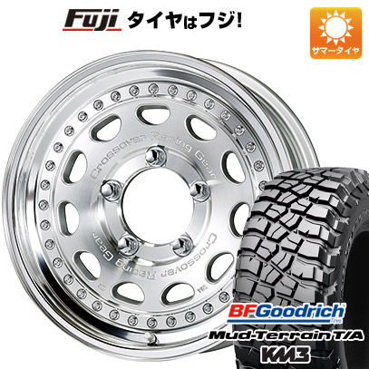 【新品】ジムニーシエラ/ジムニーノマド 夏タイヤ ホイール4本セット 30X9.5R15 BFグッドリッチ マッドテレーンT/A KM3 WORK ワーク クラッグ ガルバトレ 6J 15インチ(送料無料)