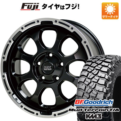【新品】デリカD5 夏タイヤ ホイール4本セット 245/70R16 BFグッドリッチ マッドテレーンT/A KM3 ホットスタッフ マッドクロス グレイス 7J 16インチ(送料無料)