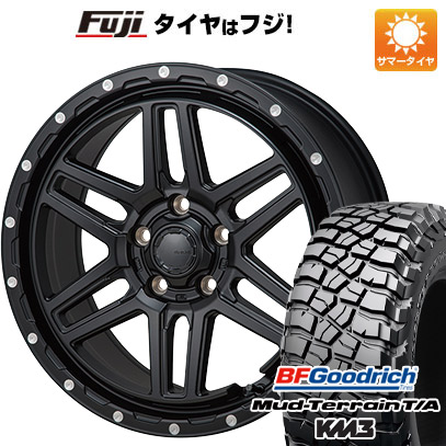 【新品】デリカD5 夏タイヤ ホイール4本セット 245/70R16 BFグッドリッチ マッドテレーンT/A KM3 モンツァ HI-BLOCK エルデ 7J 16インチ(送料無料)|フジ スペシャルセレクション