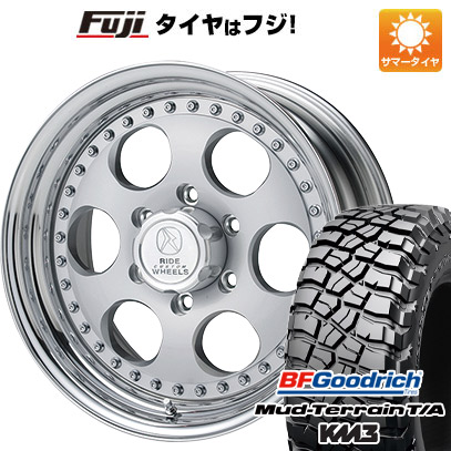 【新品】デリカD5 夏タイヤ ホイール4本セット 245/70R16 BFグッドリッチ マッドテレーンT/A KM3 エルフォード ブラッドストック 3P 7J 16インチ(送料無料)