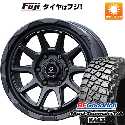 【新品】プラド/ハイラックス 夏タイヤ ホイール4本セット 265/65R17 BFグッドリッチ マッドテレーンT/A KM3 エムズスピード ジュノウ エムエム 8J 17インチ(送料無料)