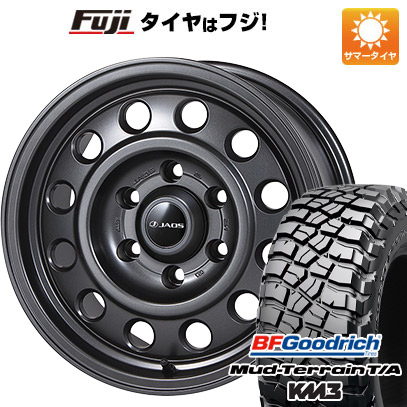 【新品国産車用6穴139.7】 夏タイヤ ホイール4本セット 265/70R16 BFグッドリッチ マッドテレーンT/A KM3 ジャオス トライブ 8J 16インチ(送料無料)
