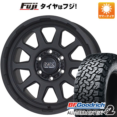 【新品国産車用6穴139.7】 夏タイヤ ホイール4本セット 275/70R17 BFグッドリッチ オールテレーンT/A KO2 RWL/RBL ホットスタッフ マッドクロス レンジャー 8J 17インチ(送料無料)