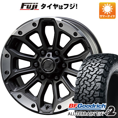 【新品国産車用6穴139.7】 夏タイヤ ホイール4本セット 275/70R17 BFグッドリッチ オールテレーンT/A KO2 RWL/RBL TUS JAPAN ジェップセン MJCR 216 8J 17インチ(送料無料)