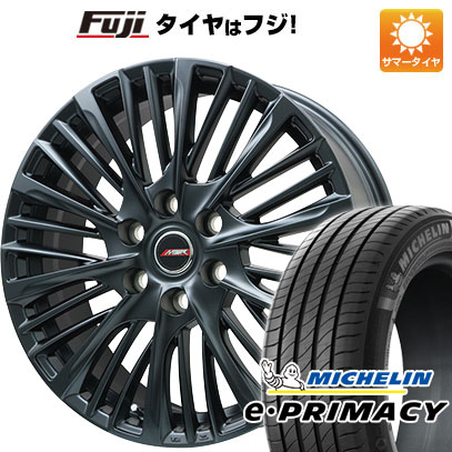【新品】クラウンクロスオーバー 夏タイヤ ホイール4本セット 225/45R21 ミシュラン E･プライマシー プレミックス MER-X(マットブラック) 21インチ(送料無料)
