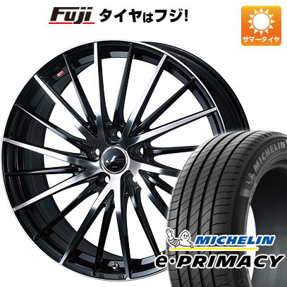 【新品】クラウンクロスオーバー 夏タイヤ ホイール4本セット 225/45R21 ミシュラン E･プライマシー WEDS ウェッズ レオニス FR 21インチ(送料無料)｜フジ スペシャルセレクション