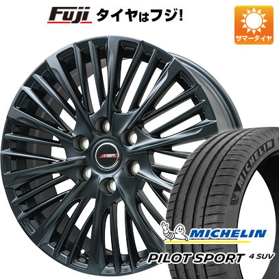 【新品】レクサスRX 2022/11- 夏タイヤ ホイール4本セット 235/50R21 ミシュラン パイロット スポーツ4 SUV プレミックス MER-X(マットブラック) 21インチ(送料無料)