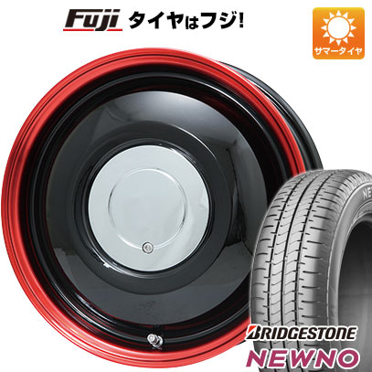 【新品 軽自動車】N-BOX タント スペーシア 夏タイヤ ホイール4本セット 155/65R14 ブリヂストン ニューノ(限定) WORK ワーク レッドスレッド LIMITED COLOR 14インチ(送料無料)|フジ スペシャルセレクション