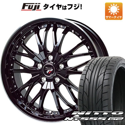 【パンク保証付き】【新品国産車用5穴114.3】 夏タイヤ ホイール4本セット 245/30R20 ニットー NT555 G2 ホットスタッフ プレシャス HM-3 8.5J 20インチ(送料無料)