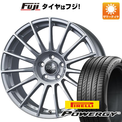 【新品国産車用5穴114.3】 夏タイヤ ホイール4本セット 225/55R18 ピレリ パワジー OZ スーパーツーリズモ LM 8J 18インチ(送料無料)|フジ スペシャルセレクション