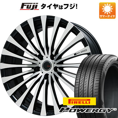 【新品国産車用5穴114.3】 夏タイヤ ホイール4本セット 235/35R19 ピレリ パワジー エムズスピード ジュリア 666モノブロック 8J 19インチ(送料無料)|フジ スペシャルセレクション