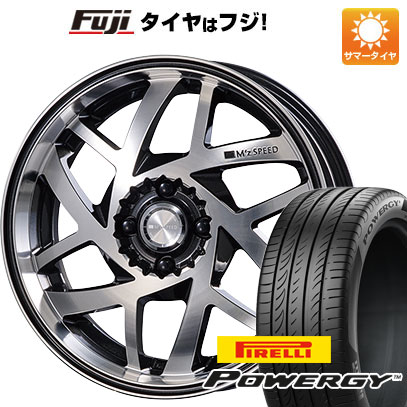 【新品国産車用5穴100】 夏タイヤ ホイール4本セット 205/50R17 ピレリ パワジー エムズスピード Jカラット 7J 17インチ(送料無料)｜フジ スペシャルセレクション