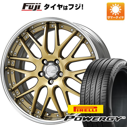 【新品国産車用5穴114.3】 夏タイヤ ホイール4本セット 245/40R20 ピレリ パワジー WORK ワーク ランベック LM1 8.5J 20インチ(送料無料) 153,450円