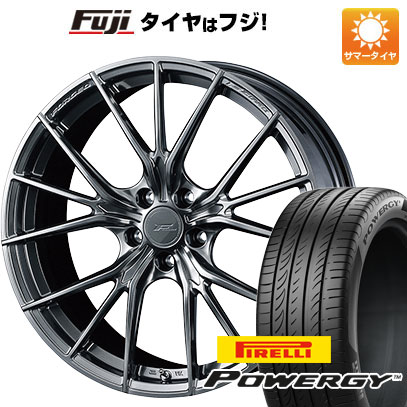 【新品国産車用5穴114.3】 夏タイヤ ホイール4本セット 235/50R18 ピレリ パワジー WEDS ウェッズ F-ZERO FZ-1 7.5J 18インチ(送料無料)|フジ スペシャルセレクション