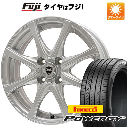 【新品】シエンタ 2015-22 夏タイヤ ホイール4本セット 185/60R15 ピレリ パワジー エルベ エステローザ FSV シルバー 5.5J 15インチ(送料無料)