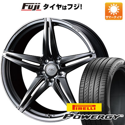 【新品国産車用5穴114.3】 夏タイヤ ホイール4本セット 235/50R18 ピレリ パワジー WEDS ウェッズ F-ZERO FZ-3 7.5J 18インチ(送料無料)|フジ スペシャルセレクション