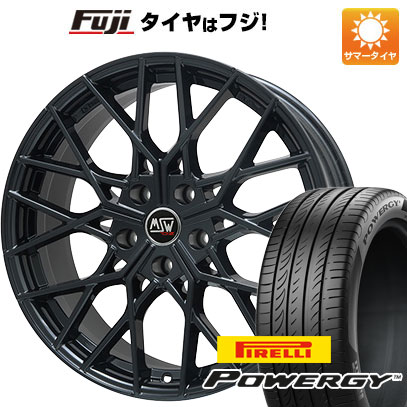 【新品国産車用5穴114.3】 夏タイヤ ホイール4本セット 245/35R19 ピレリ パワジー MSW by OZ Racing MSW 74(グロスブラック) 8J 19インチ(送料無料)｜フジ スペシャルセレクション