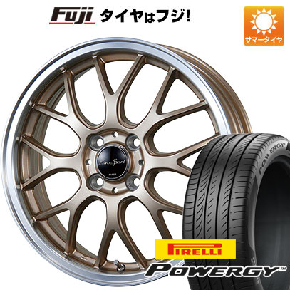 【新品】オーラ 夏タイヤ ホイール4本セット 205/50R17 ピレリ パワジー ブレスト ユーロスポーツ タイプ805 アンティークブロンズ 7J 17インチ(送料無料)｜フジ スペシャルセレクション