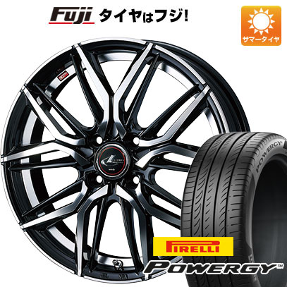 【新品】シエンタ 2022- 夏タイヤ ホイール4本セット 205/45R17 ピレリ パワジー WEDS ウェッズ レオニス LM 17インチ(送料無料)