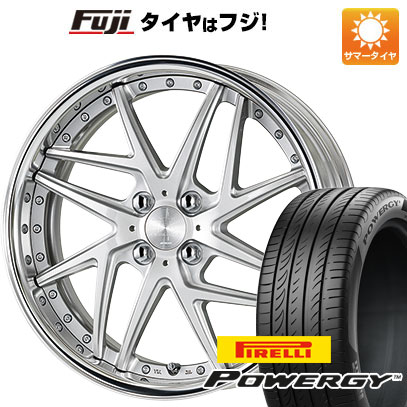 【新品国産車用4穴100】 夏タイヤ ホイール4本セット 195/55R16 ピレリ パワジー WORK ワーク リザルタード メッシュ2 6J 16インチ(送料無料)