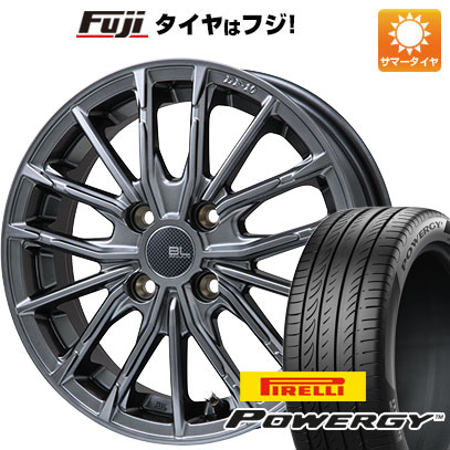 【新品国産車用5穴114.3】 夏タイヤ ホイール4本セット 195/65R15 ピレリ パワジー ブランドルライン DF-10M ハイパーグレー 6J 15インチ(送料無料)