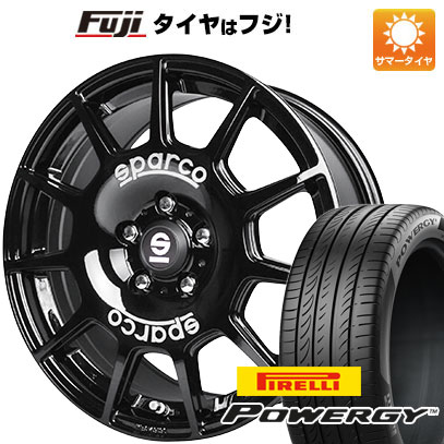 【新品国産車用5穴114.3】 夏タイヤ ホイール4本セット 215/65R16 ピレリ パワジー OZ SPARCO テラ 7J 16インチ(送料無料)