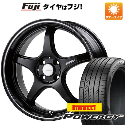 【新品国産車用5穴114.3】 夏タイヤ ホイール4本セット 215/60R17 ピレリ パワジー ゴジゲン PROレーサー FN01R-C STV 7J 17インチ(送料無料)