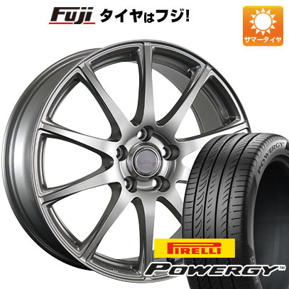 【新品国産車用5穴114.3】 夏タイヤ ホイール4本セット 235/60R18 ピレリ パワジー ブリヂストン エコフォルム SE-23 7.5J 18インチ(送料無料)|フジ スペシャルセレクション