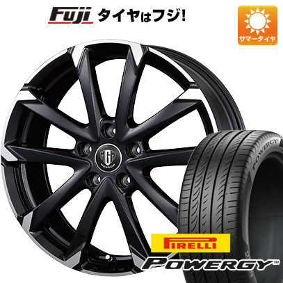【新品国産車用5穴114.3】 夏タイヤ ホイール4本セット 205/65R16 ピレリ パワジー コーセイ MZ-GROW C52S 6.5J 16インチ(送料無料)