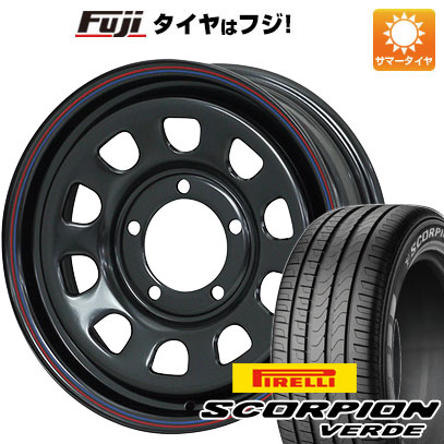 【新品】ジムニーシエラ/ジムニーノマド 夏タイヤ ホイール4本セット 215/70R16 ピレリ スコーピオン ヴェルデ モリタ デイトナズ 6J 16インチ(送料無料)｜フジ スペシャルセレクション