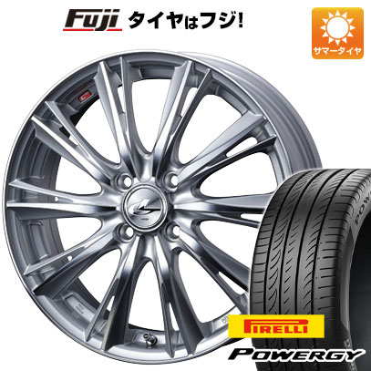【新品 軽自動車】N-BOX タント スペーシア 夏タイヤ ホイール4本セット 165/55R15 ピレリ パワジー WEDS ウェッズ レオニス WX 4.5J 15インチ(送料無料)|フジ スペシャルセレクション