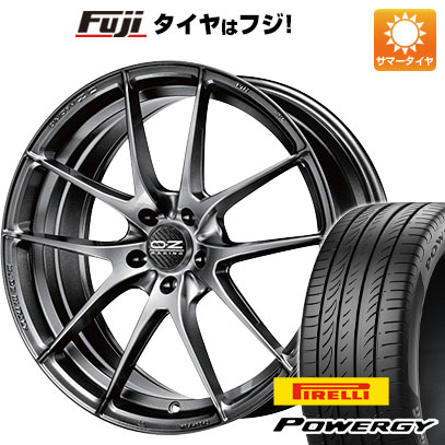 【新品国産車用5穴114.3】 夏タイヤ ホイール4本セット 245/40R19 ピレリ パワジー OZ レッジェーラHLT 8.5J 19インチ(送料無料)