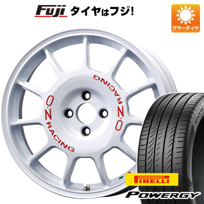 【新品国産車用4穴100】 夏タイヤ ホイール4本セット 205/45R17 ピレリ パワジー OZ レジェンダ 7J 17インチ(送料無料)