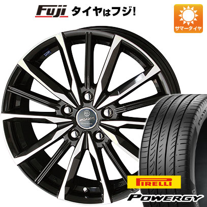 【新品】フリード 5穴/114 夏タイヤ ホイール4本セット 195/55R16 ピレリ パワジー 共豊 スマック ヴァルキリー 6.5J 16インチ(送料無料)｜フジ スペシャルセレクション